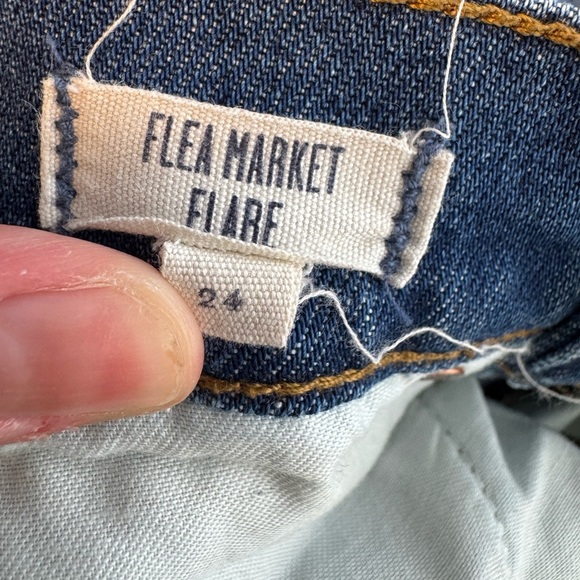 MADEWELL Flea Market Flare Jeans in Amaretto Wash NWOT - Picture 7 of 12